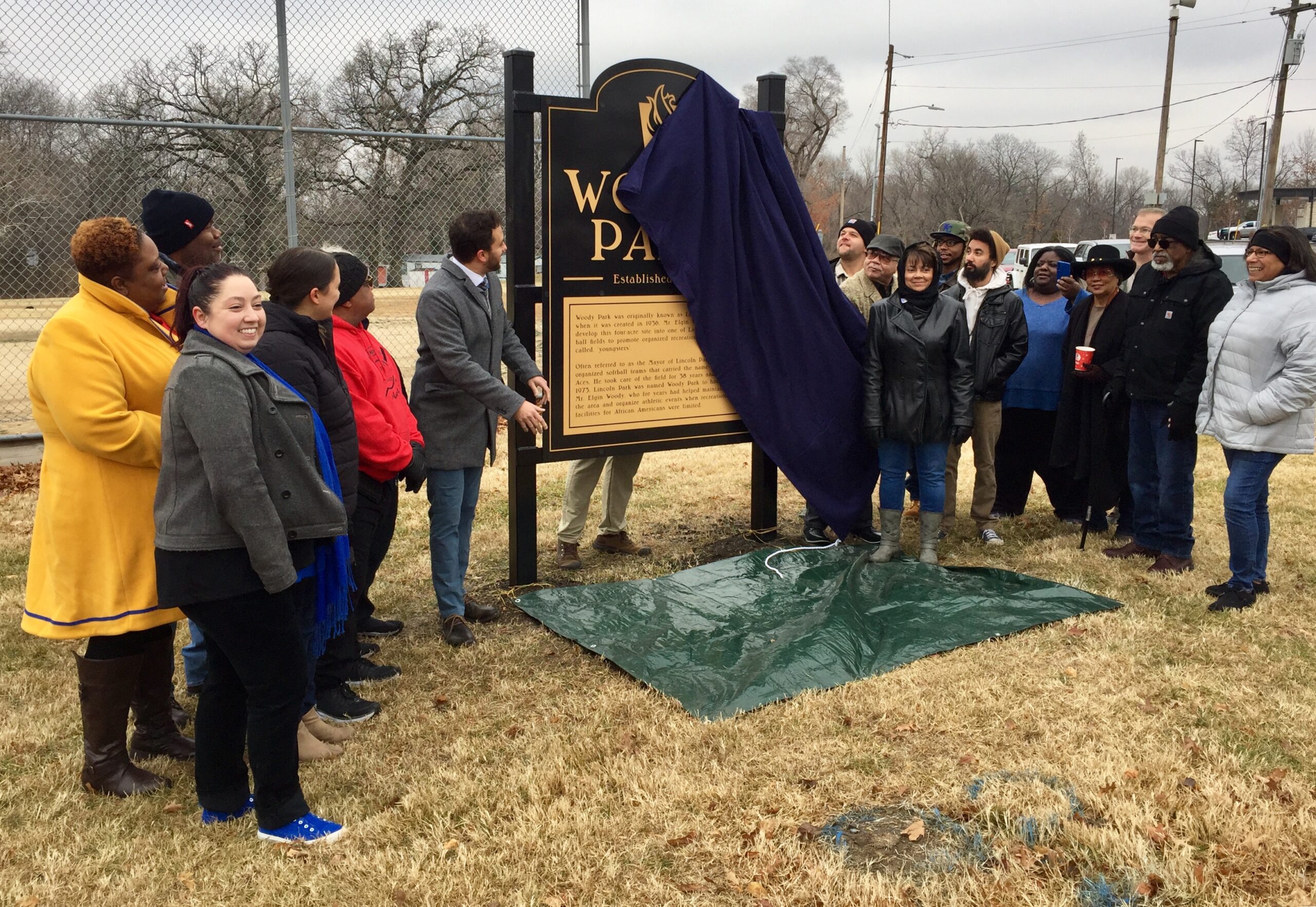 ‘The only park where they could really play’ New sign honors Elgin